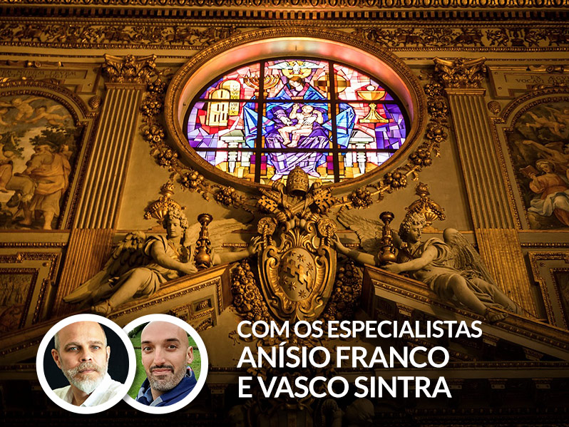Com os especialistas Anísio Franco e Vasco Sintra