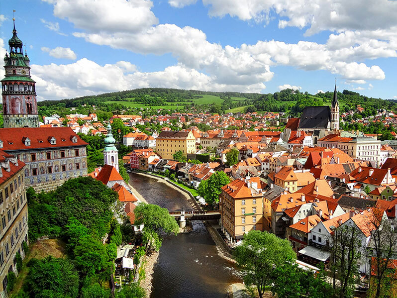 Viagem à Chéquia Monumental -Krumlov